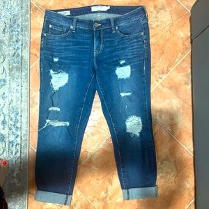 Torrid Boyfriend Crop size 10